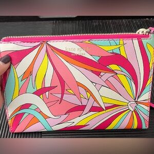 NEOT Kate Spade Colorful Floral Wristlet